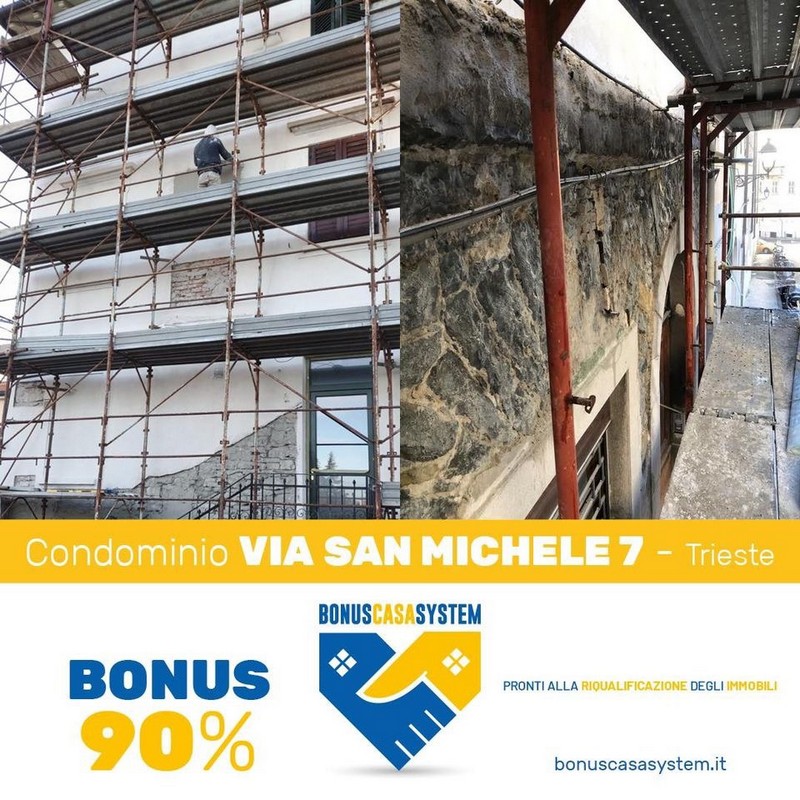 Condomio Via San Michele Trieste Bonus 90%